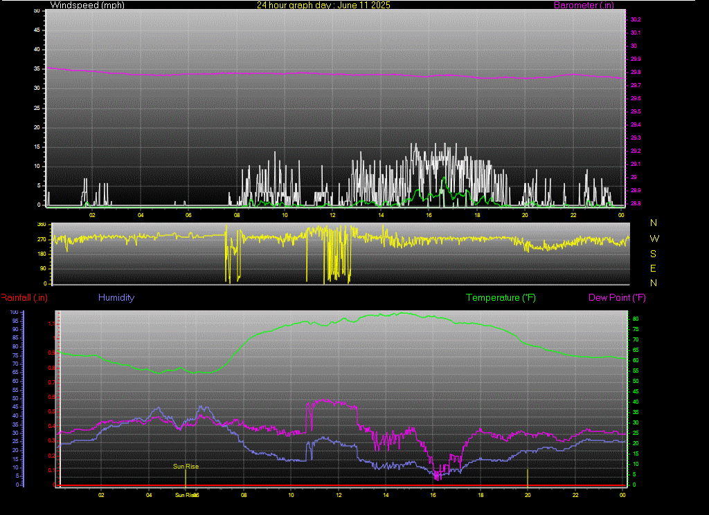 24 Hour Graph for Day 11