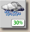 Saturday: Chance Rain Showers